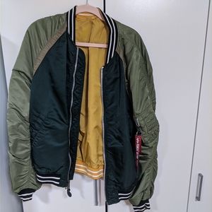 Alpha Industries M1A reversable bomber size XL